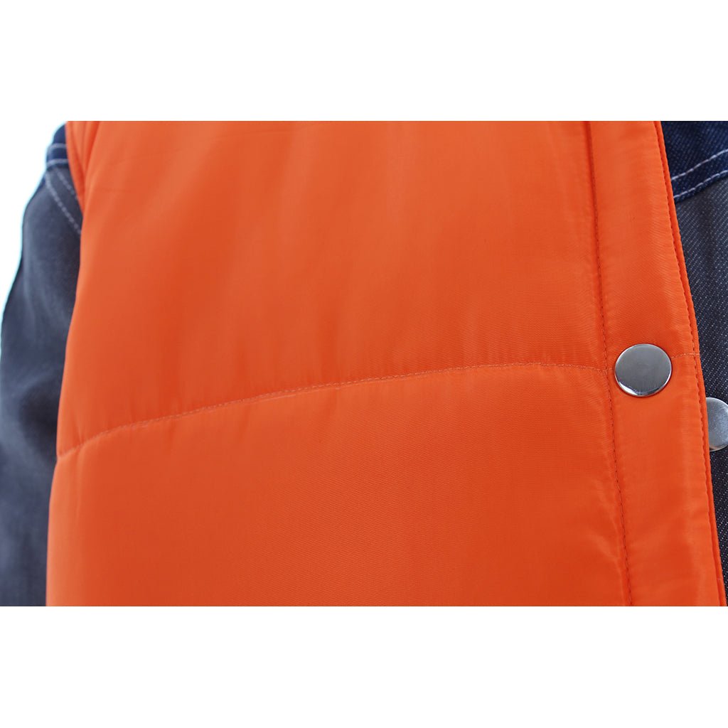 Fantasia de Cosplay Back to the Future - Jaqueta Laranja, Branca e Vermelha - Estrela Cosplay