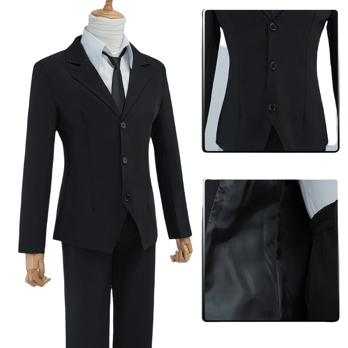 Fantasia de Cosplay Dazai Osamu de Bungou Stray Dogs - Traje de Anime de Alta Qualidade - Estrela Cosplay
