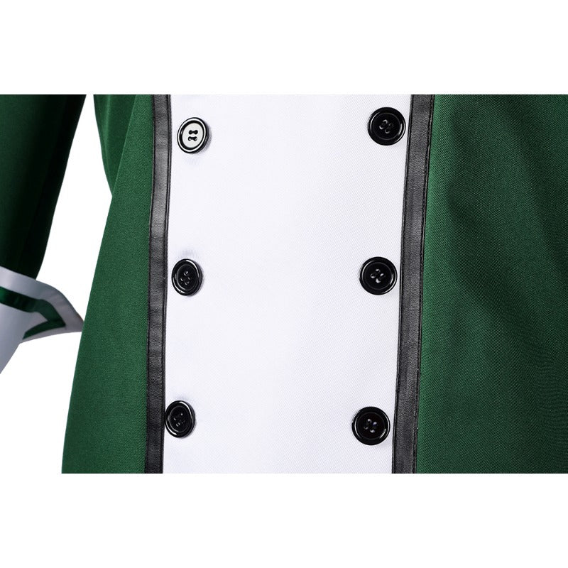 Fantasia de Chef Silver Riddle Twisted Wonderland Personalizada - Estrela Cosplay