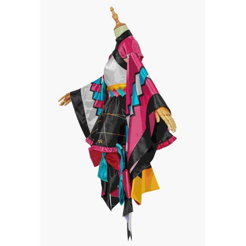 Fantasia de Kimono Hatsune Miku Magical Mirai 2020 para Festivais de Verão e Halloween - Estrela Cosplay