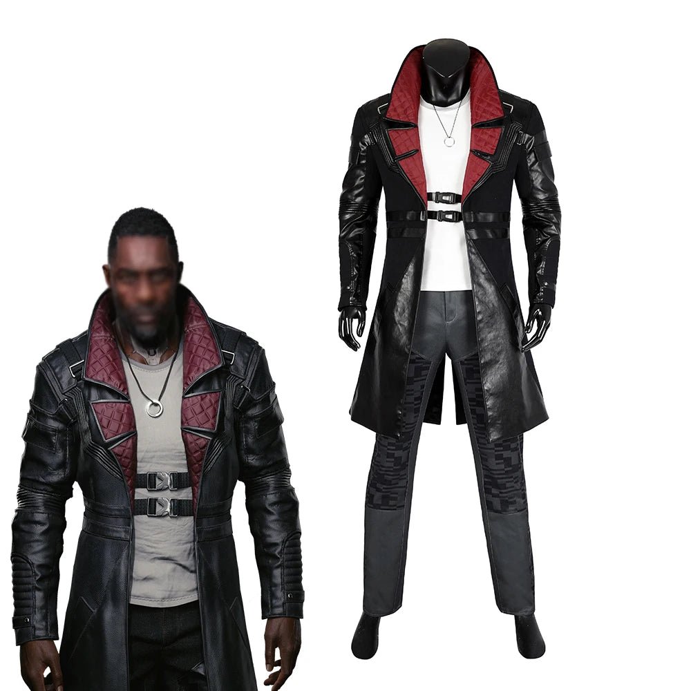 Fantasia de Solomon Reed Cosplay Para Homens Punk Retro Phantom Liberty Traje de Halloween e Carnaval - Estrela Cosplay