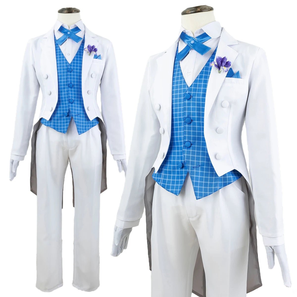 Fantasia Cosplay Isagi Blue Lock Tuxedo Cauda de Andorinha Uniforme Presente - Estrela Cosplay