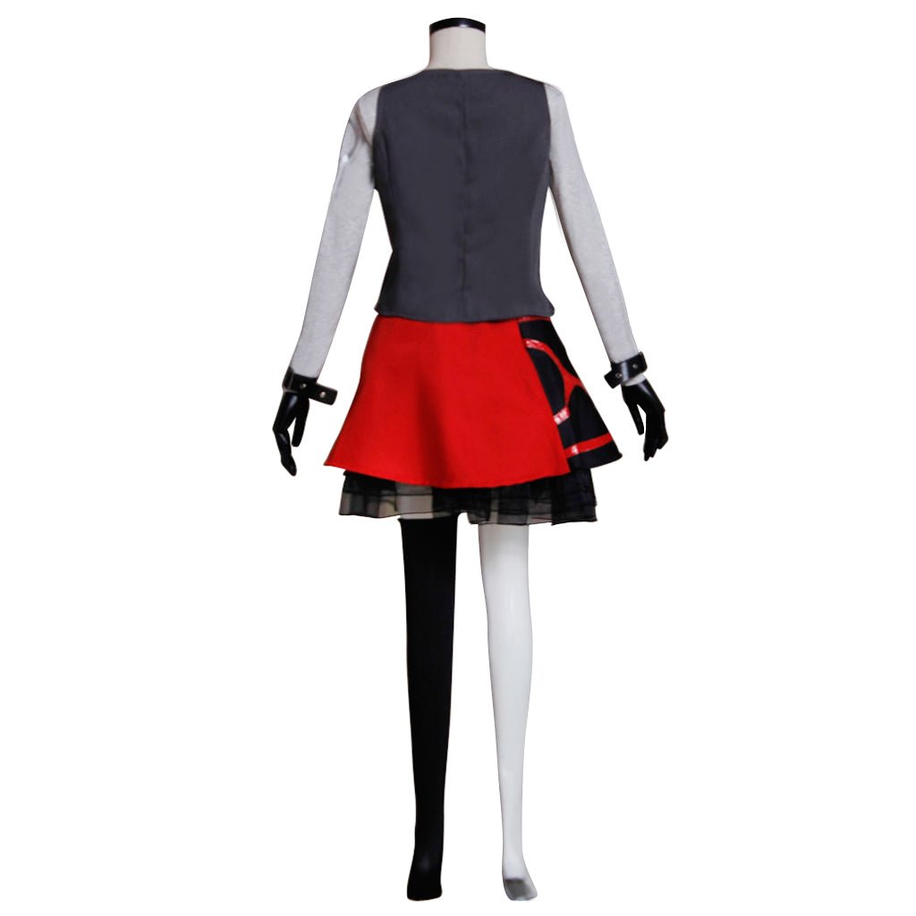 Traje de Cosplay Ruby Rose RWBY Volume 7 - Roupa Premium Inspirada em Anime - Estrela Cosplay