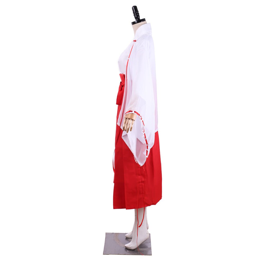 Conjunto Completo de Kimono de Cosplay de Inuyasha Kikyo - Estrela Cosplay