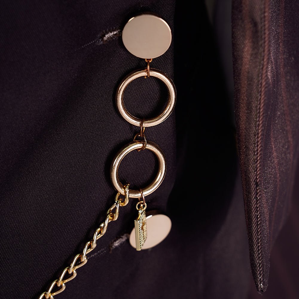 Genshin Impact - Fantasia de Hu Tao (Edição Colaboração OnePlus) Traje Cosplay - Estrela Cosplay