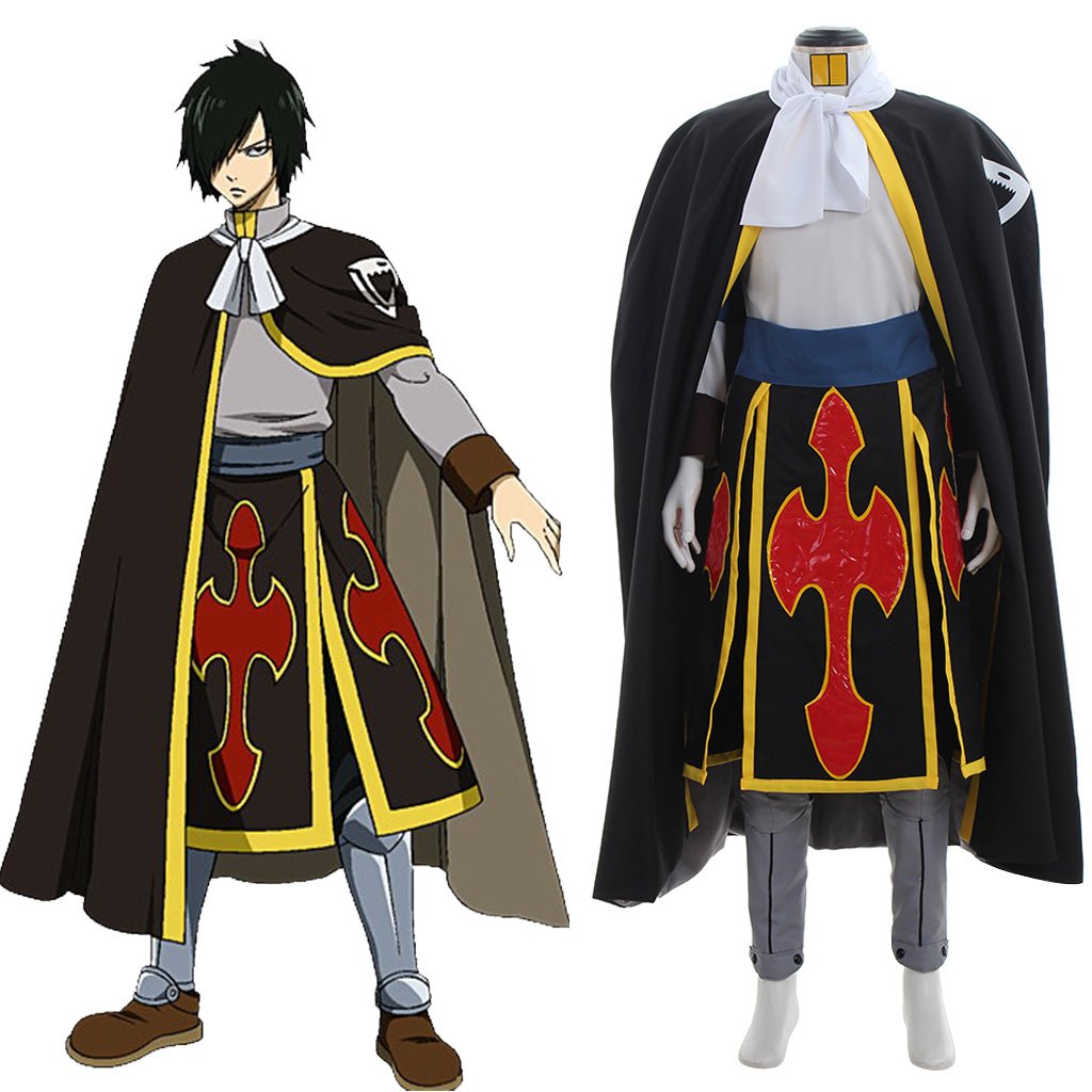 Fantasia de Cosplay Rogue Cheney Ryos - Dragão da Sombra de Fairy Tail - Estrela Cosplay
