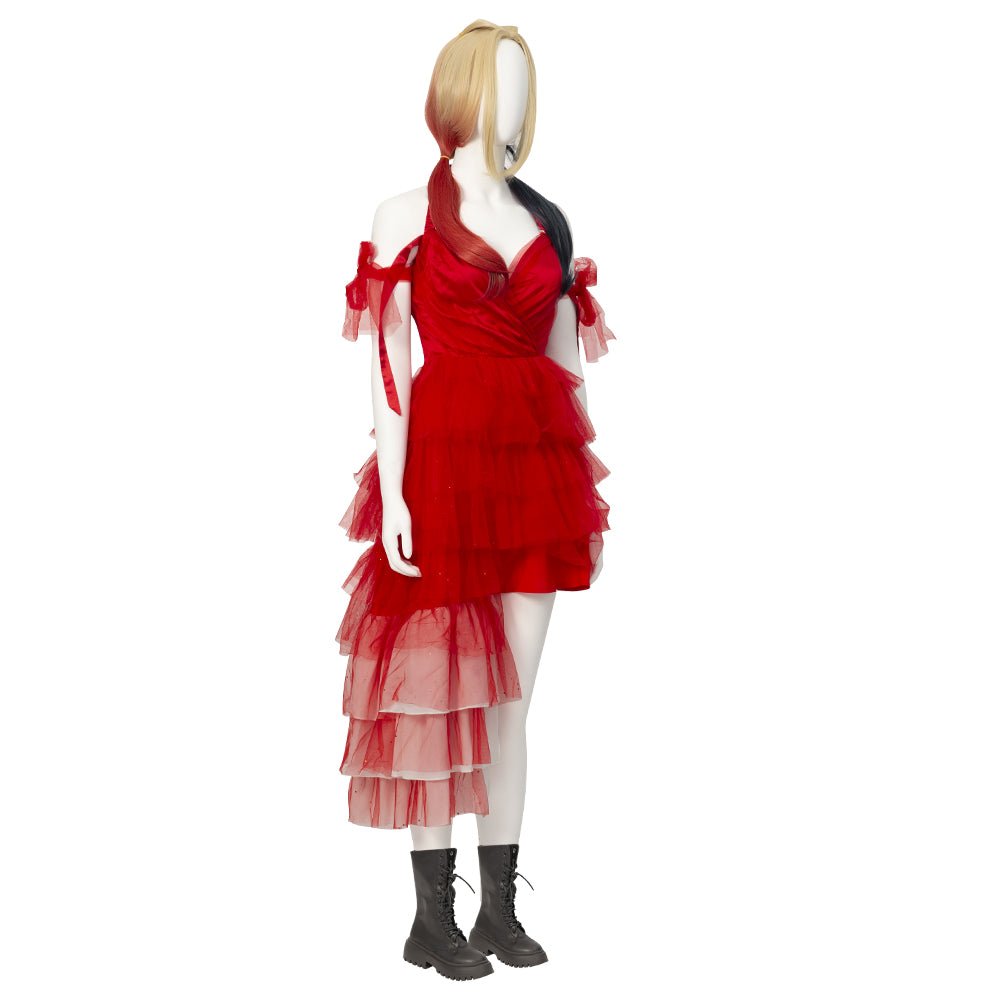 Fantasia de Harley Quinn Cosplay do The Suicide Squad 2 Feito à Mão para Mulheres - Estrela Cosplay