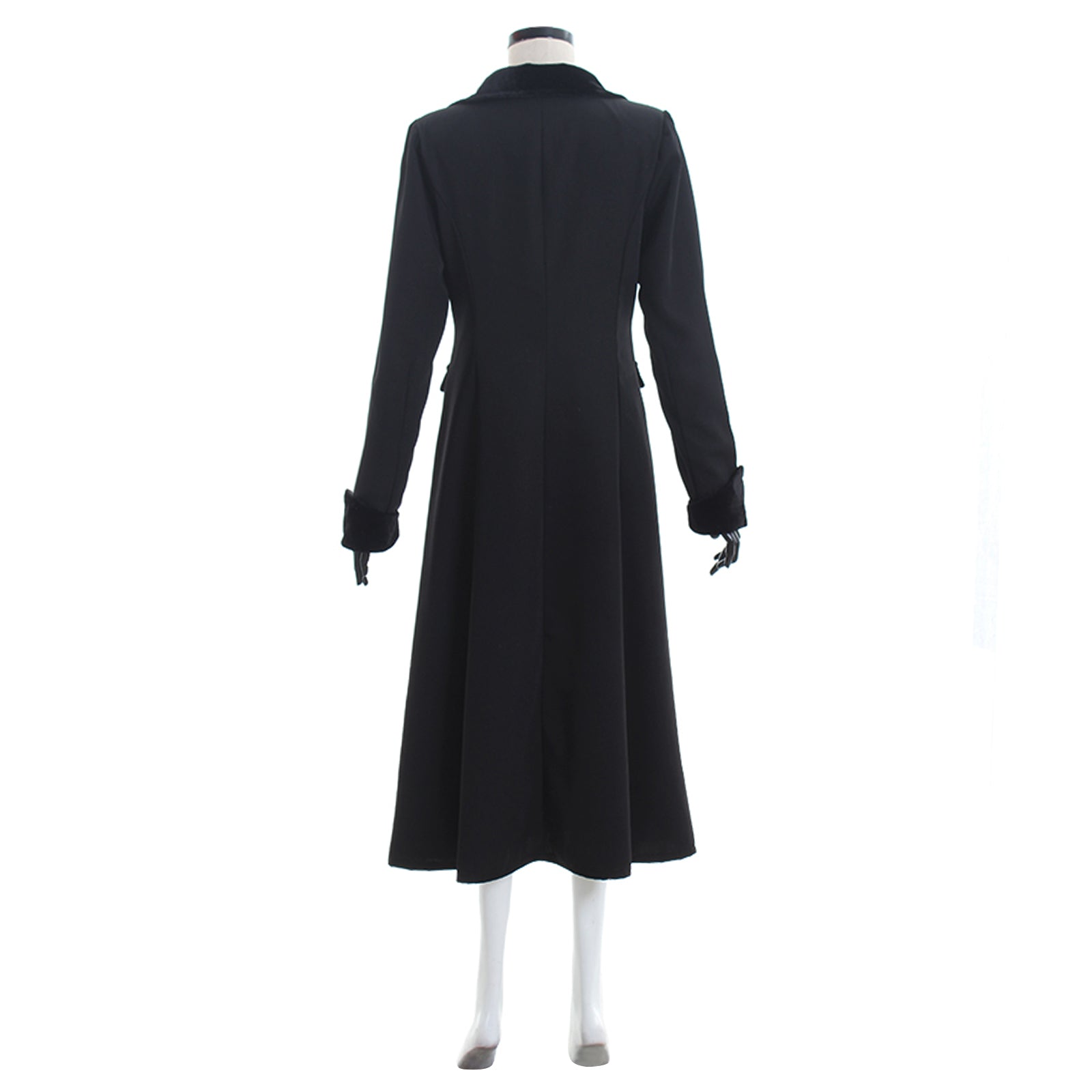 Fantasia Mary Poppins Cosplay Casaco Vestido Adulto Preto/Vermelho - Estrela Cosplay