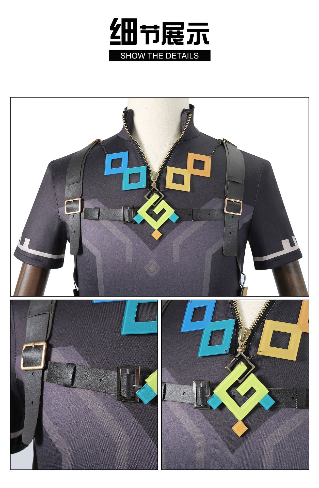 Fantasia Cosplay Genshin Impact Knecht – Traje Premium para Halloween - Estrela Cosplay