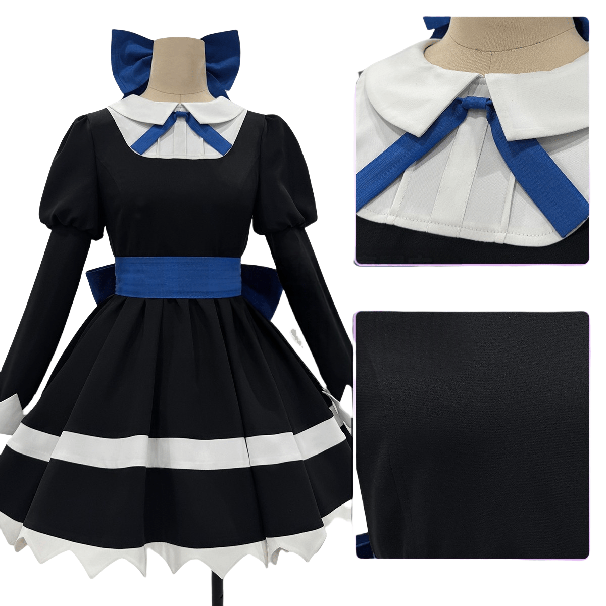 Meia-calça com Ligadeira para Cosplay de Panty & Stocking com Garterbelt - Estrela Cosplay