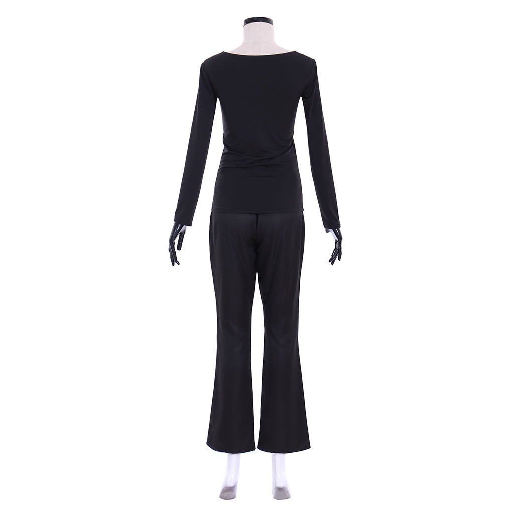 Fantasia de Cosplay Cynthia Pokémon Sol e Lua - Terno Completo Preto - Estrela Cosplay