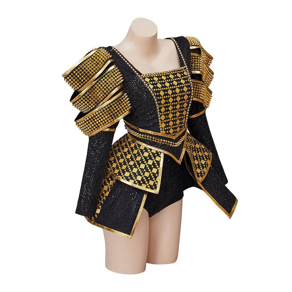 Fantasia Catarina de Aragão | Six O Musical Cosplay | Roupa de Teatro Broadway para Mulheres - Estrela Cosplay