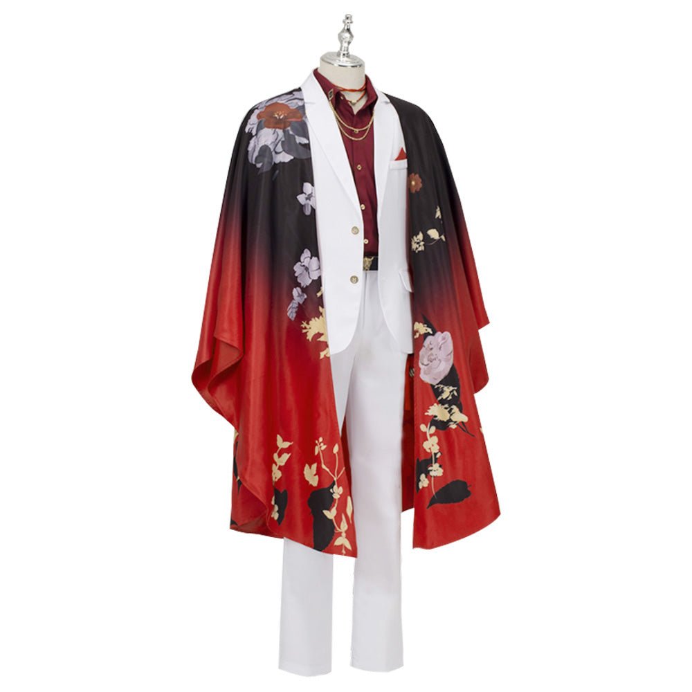 Fantasia Luxiem Vox Akuma Cosplay - Traje Masculino VTuber para Fãs da NIJISANJI - Estrela Cosplay