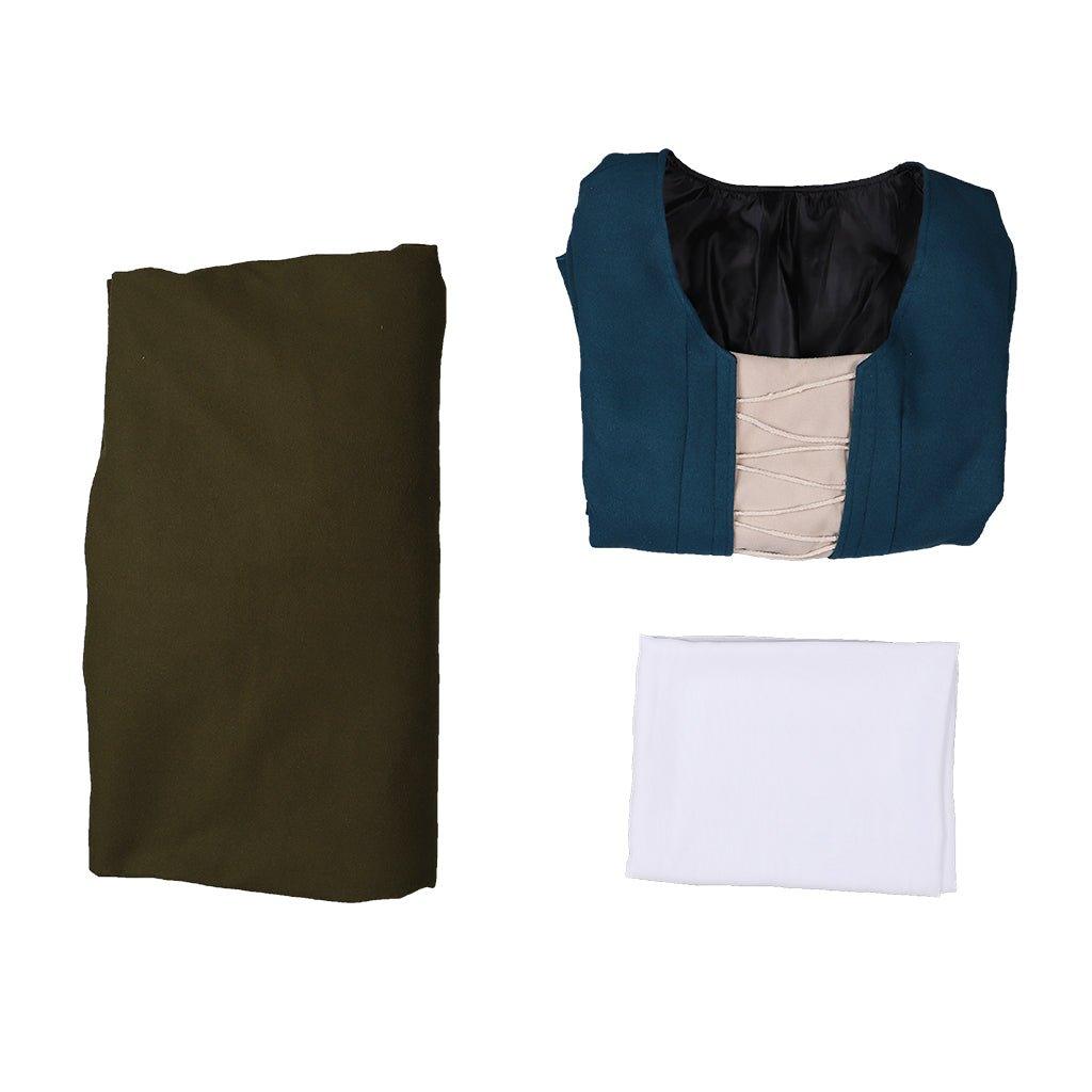 Vestido de Cosplay Claire Fraser Outlander | Traje Colonial Escocês - Estrela Cosplay