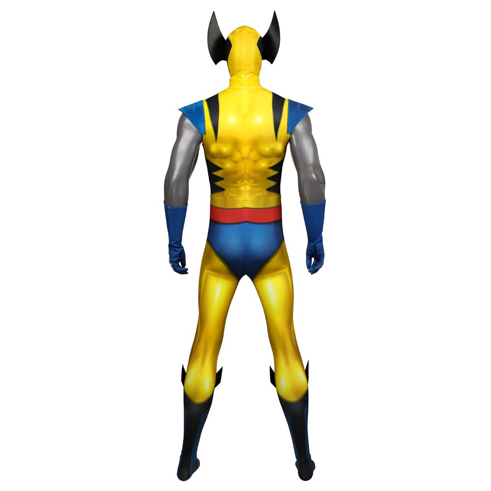 Traje de Cosplay Wolverine X-Men - Bodysuit, Máscara e Garras para Fãs de Super-heróis - Estrela Cosplay