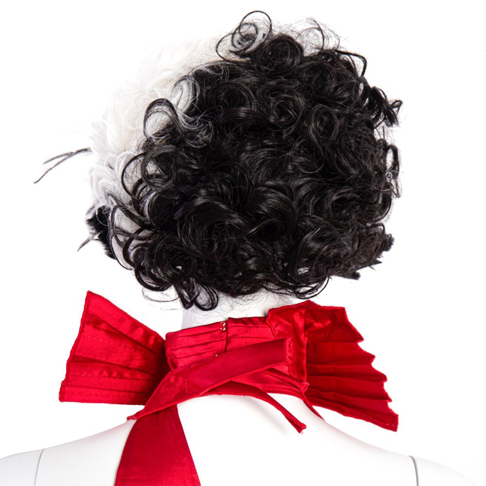 Vestido Vermelho Cruella Cosplay para Mulheres, Feito Sob Medida para Festa de Halloween e Cosplay - Estrela Cosplay