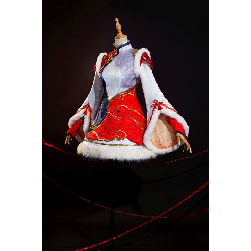 Vestido de Cosplay de Seraphine Fada de League of Legends para Mulheres - Fantasia de Halloween - Estrela Cosplay