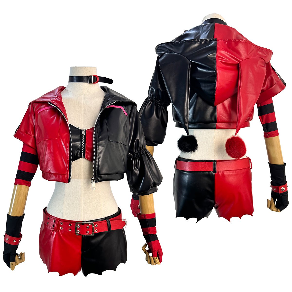 Fantasia Harley Quinn Suicide Squad Cosplay - Qualidade Premium de Filme - Estrela Cosplay