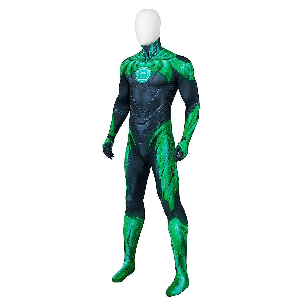 Fantasia Green Lantern Suicide Squad Mata a Liga da Justiça - Traje de Herói Masculino - Estrela Cosplay