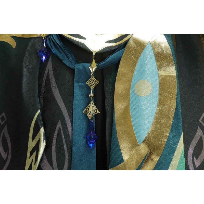 Fantasia de Alhaitham, Genshin Impact - Conjunto de Roleplay para Halloween e Natal - Estrela Cosplay