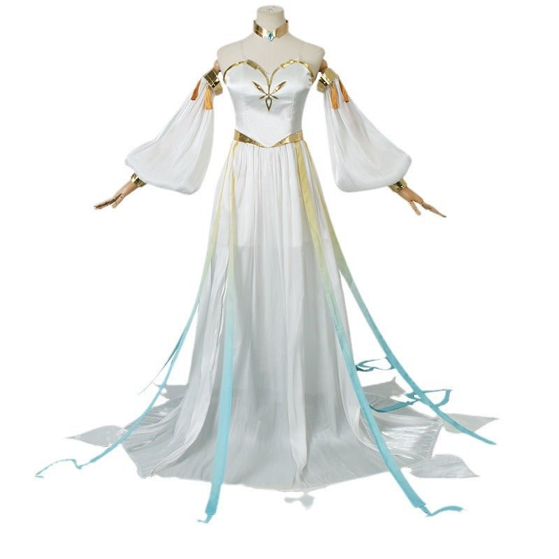 Fantasia de Naxida Genshin Impact – Traje Oficial de Nahida para Cosplay - Estrela Cosplay