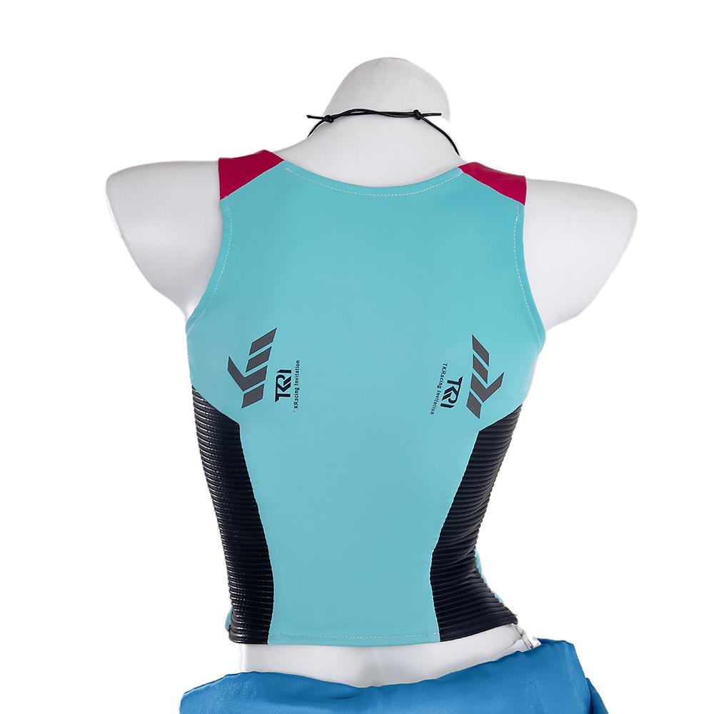 Fantasia de Cosplay Hatsune Miku Racing KYOJO CUP 2024 - Traje de Anime de Alta Qualidade - Estrela Cosplay