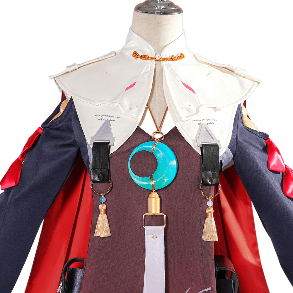 Traje de Cosplay Danjin Wuthering Waves - Fantasia Premium de Personagem de Jogo - Estrela Cosplay
