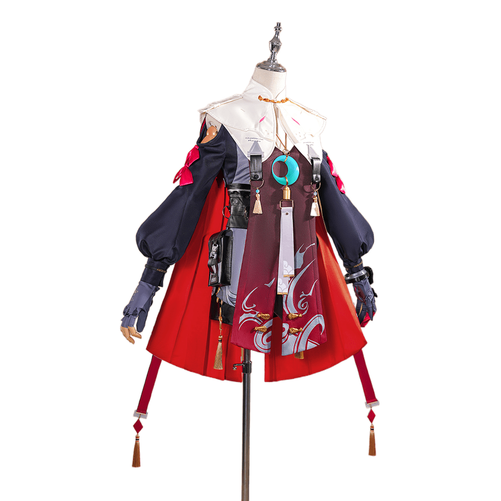 Traje de Cosplay Danjin Wuthering Waves - Fantasia Premium de Personagem de Jogo - Estrela Cosplay
