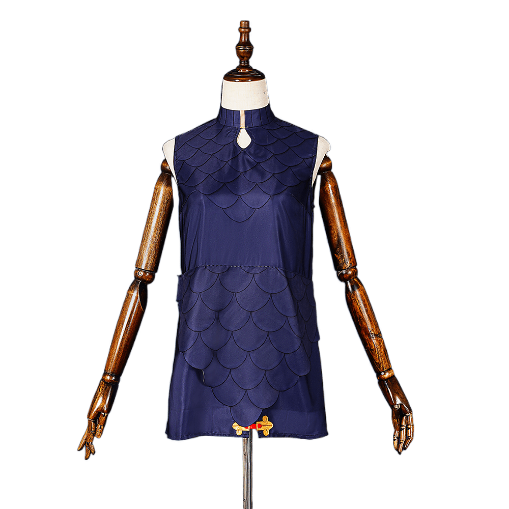 Fantasia Honkai Star Rail Bailu – Perfeita para Fãs Femininas do Jogo! - Estrela Cosplay