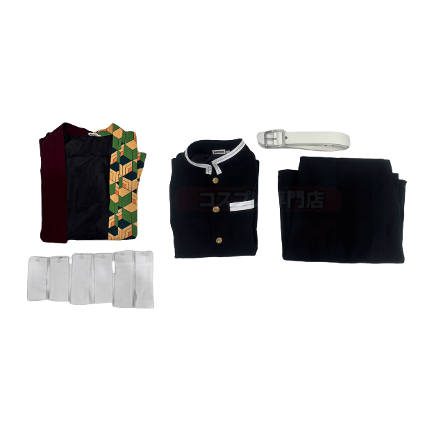 Traje de Cosplay Tomioka Giyuu Demon Slayer - Fantasia de Anime de Alta Qualidade - Estrela Cosplay