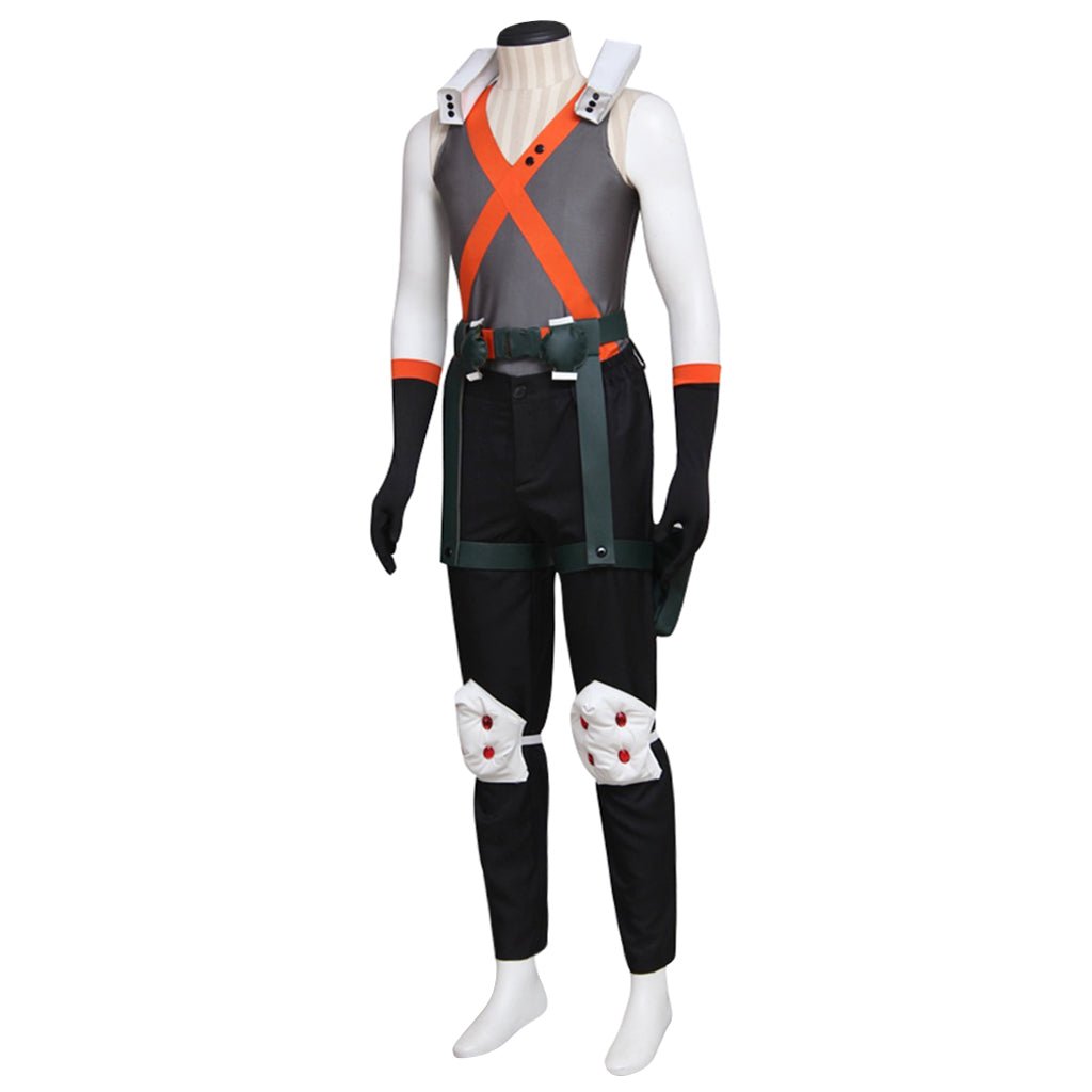 Fantasia de Cosplay Anime My Hero Academia para Homens - Katsuki Bakugo Herói - Estrela Cosplay