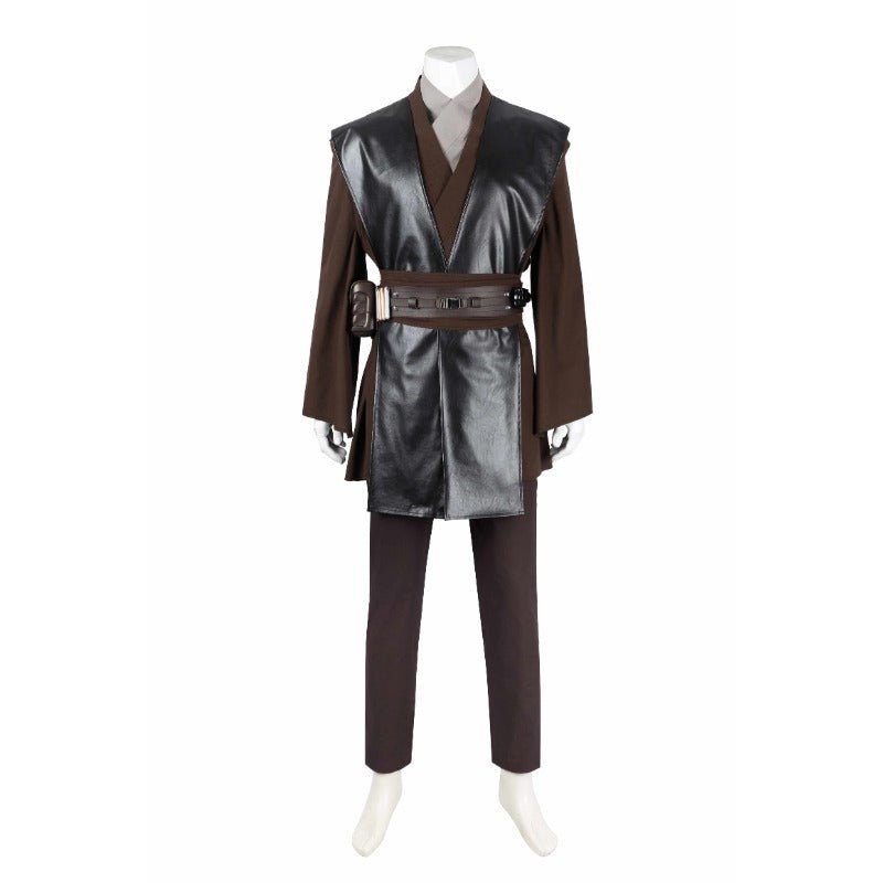 Fantasia de Cosplay Anakin Skywalker - Capa de Cavaleiro Jedi Darth Vader para Halloween Feita Sob Medida - Estrela Cosplay