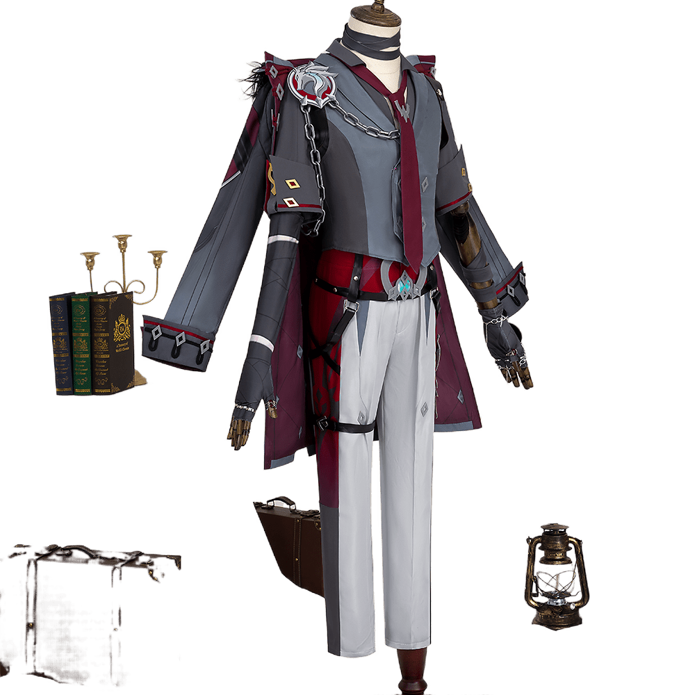 Fantasia de Wriothesley de Genshin Impact para Homens - Estrela Cosplay