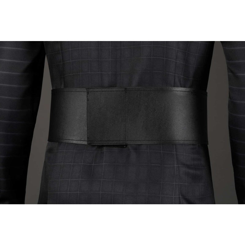 Fantasia de Kylo Ren para Adultos - Túnica, Calças e Capa Preta para Halloween - Estrela Cosplay