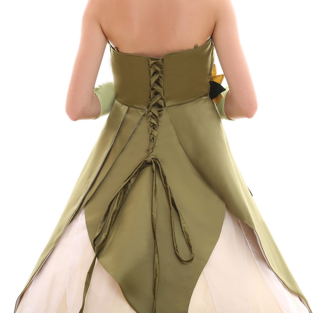 Fantasia Princesa Tiana Série Cosplay | Vestidos Elegantes para Cosplay, Festas e Halloween - Estrela Cosplay