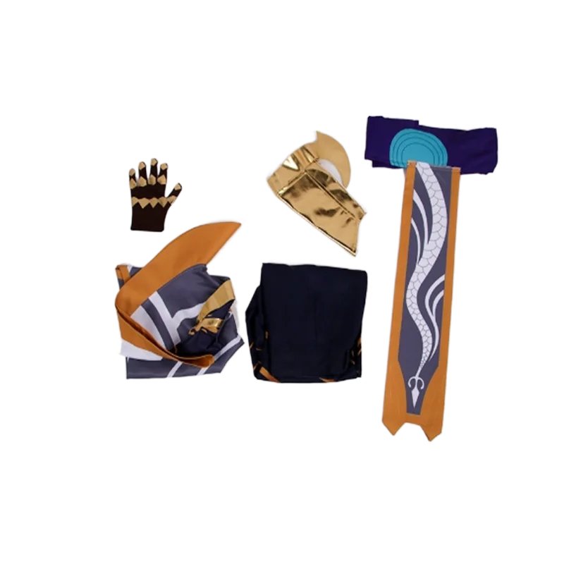 Fantasia Dragonmancer True Dragon Lee Sin para Homens - Jogo LOL - Traje de Cosplay para Halloween e Festas Temáticas - Estrela Cosplay