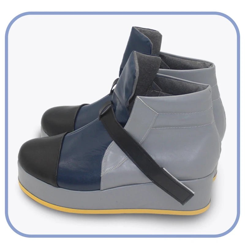 Sapatos Cosplay Sett Heartsteel LOL para Homens - Design com Velcro e Solado Plano - Estrela Cosplay