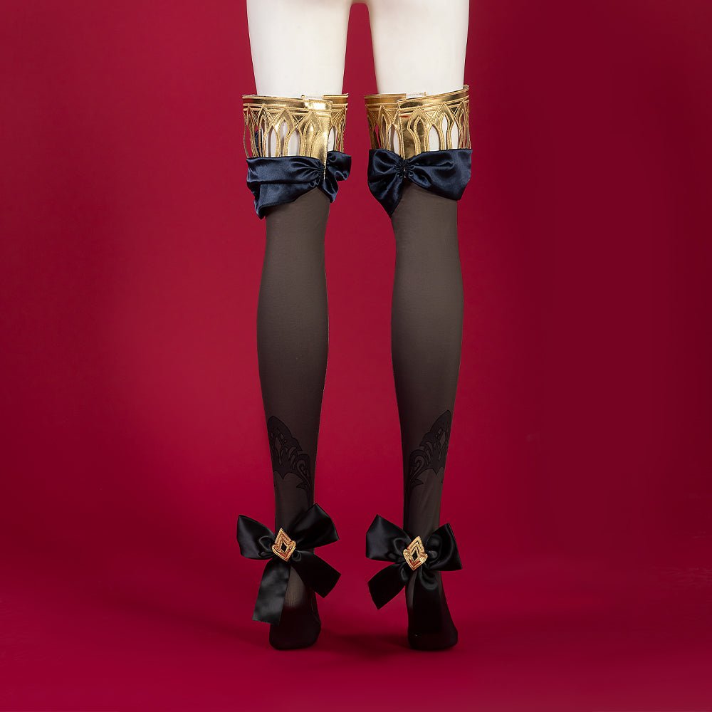 Genshin Impact – Fantasia de Cosplay Navia para Mulher - Estrela Cosplay