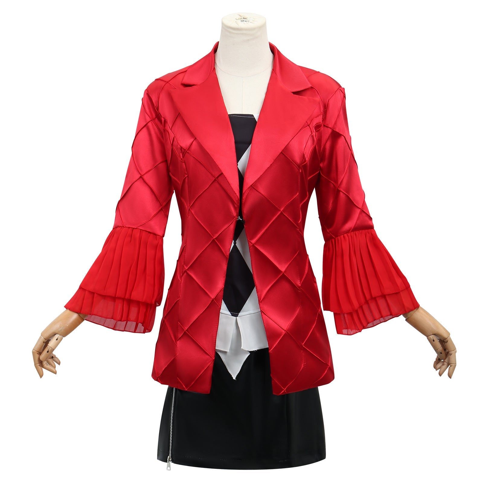 Fantasia de Cosplay Harley Quinn - Joker 2: Duplo Delírio para Halloween - Estrela Cosplay