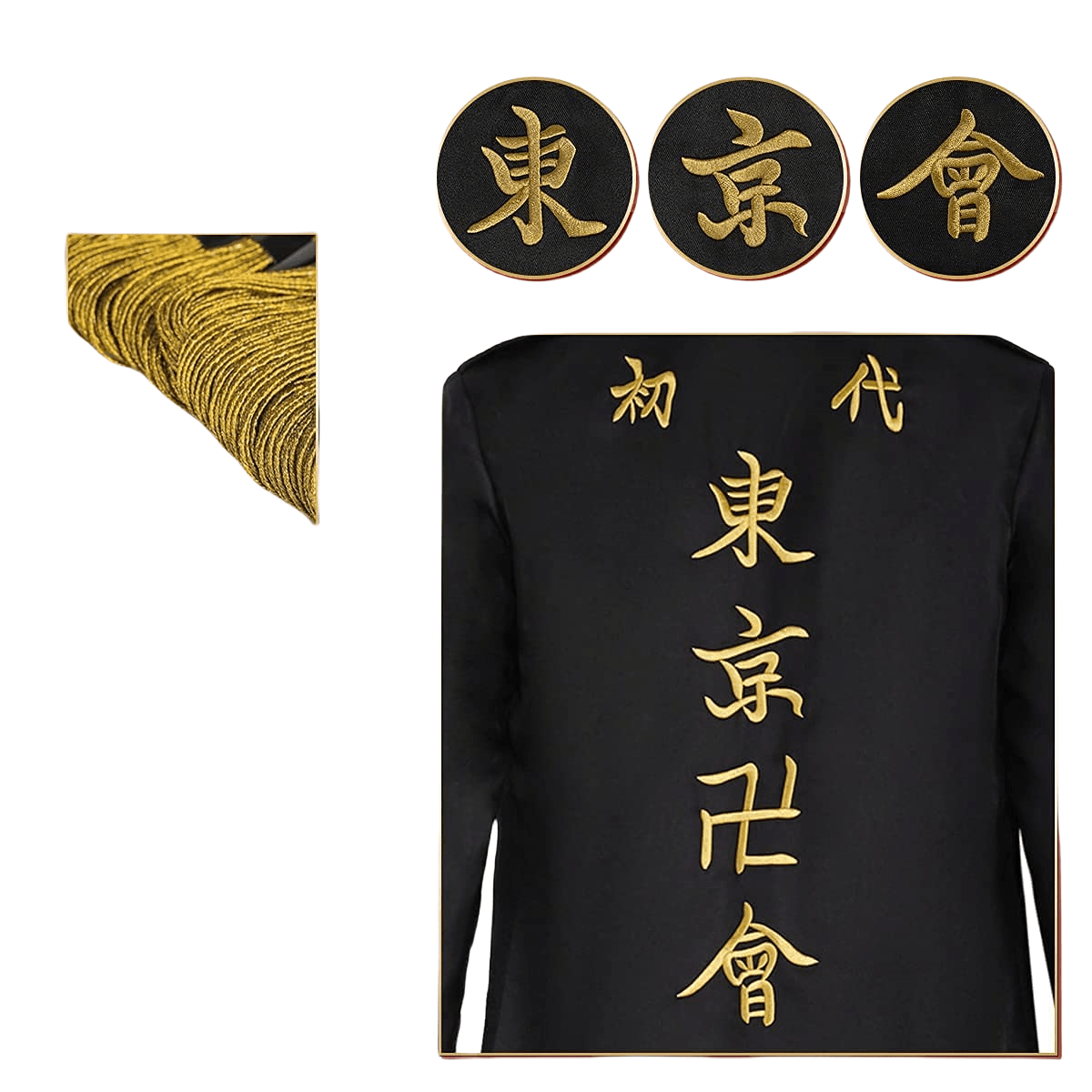 Fantasia de Cosplay Manjiro Sano (Mikey) de Tokyo Revengers - Qualidade Premium - Estrela Cosplay