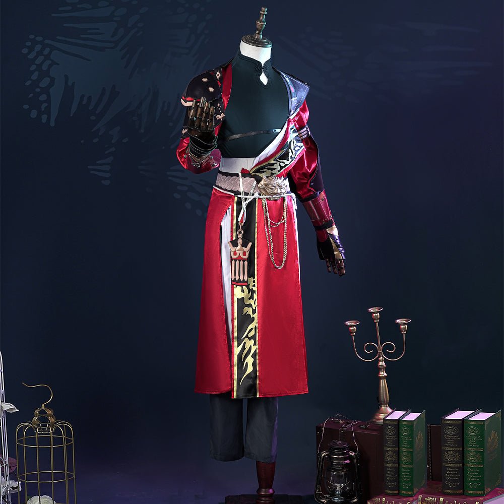Code: Luan - Fantasia Sun Ce Cosplay para Homens - Traje de Personagem de Jogo de Alta Qualidade - Estrela Cosplay