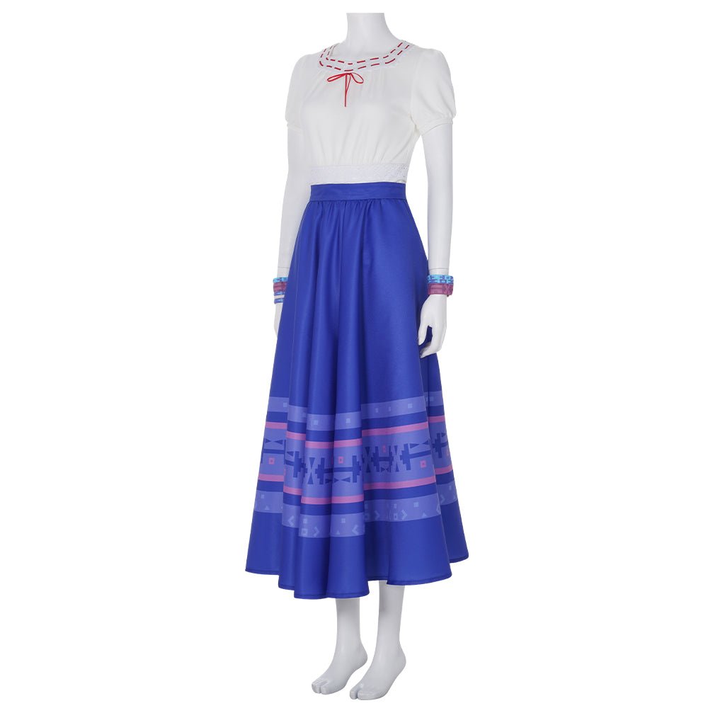 Fantasia de Cosplay Luisa Madrigal Encanto - Traje de Halloween para Mulheres - Estrela Cosplay