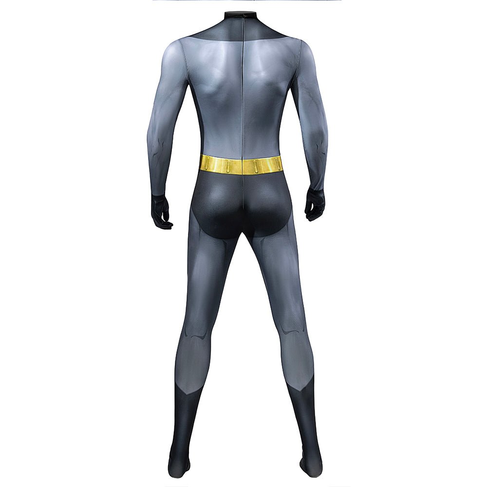 2024 Animação Batman: Traje do Cavaleiro das Trevas Batman Macacão - Fantasia de Cosplay Premium - Estrela Cosplay