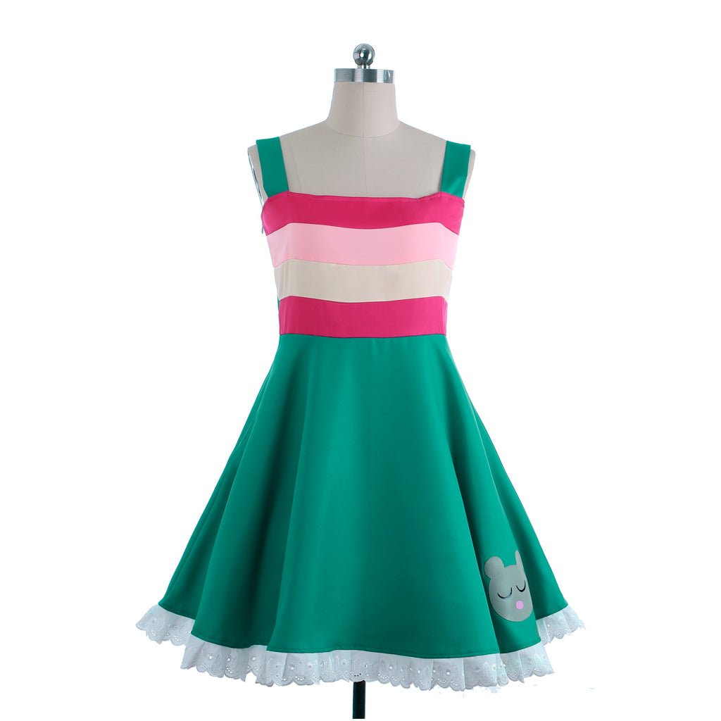 Vestido Mini Mewni Borboleta - Traje de Namorada do Marco de Estrela Borboleta - Estrela Cosplay