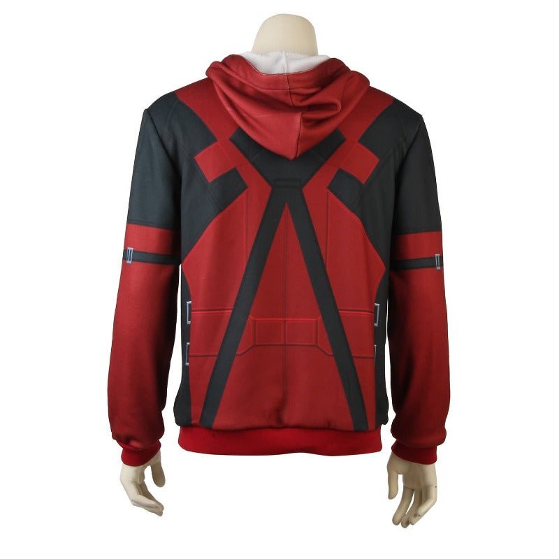 Hoodie Cosplay Deadpool - Traje Confortável e Estiloso para Fãs - Estrela Cosplay