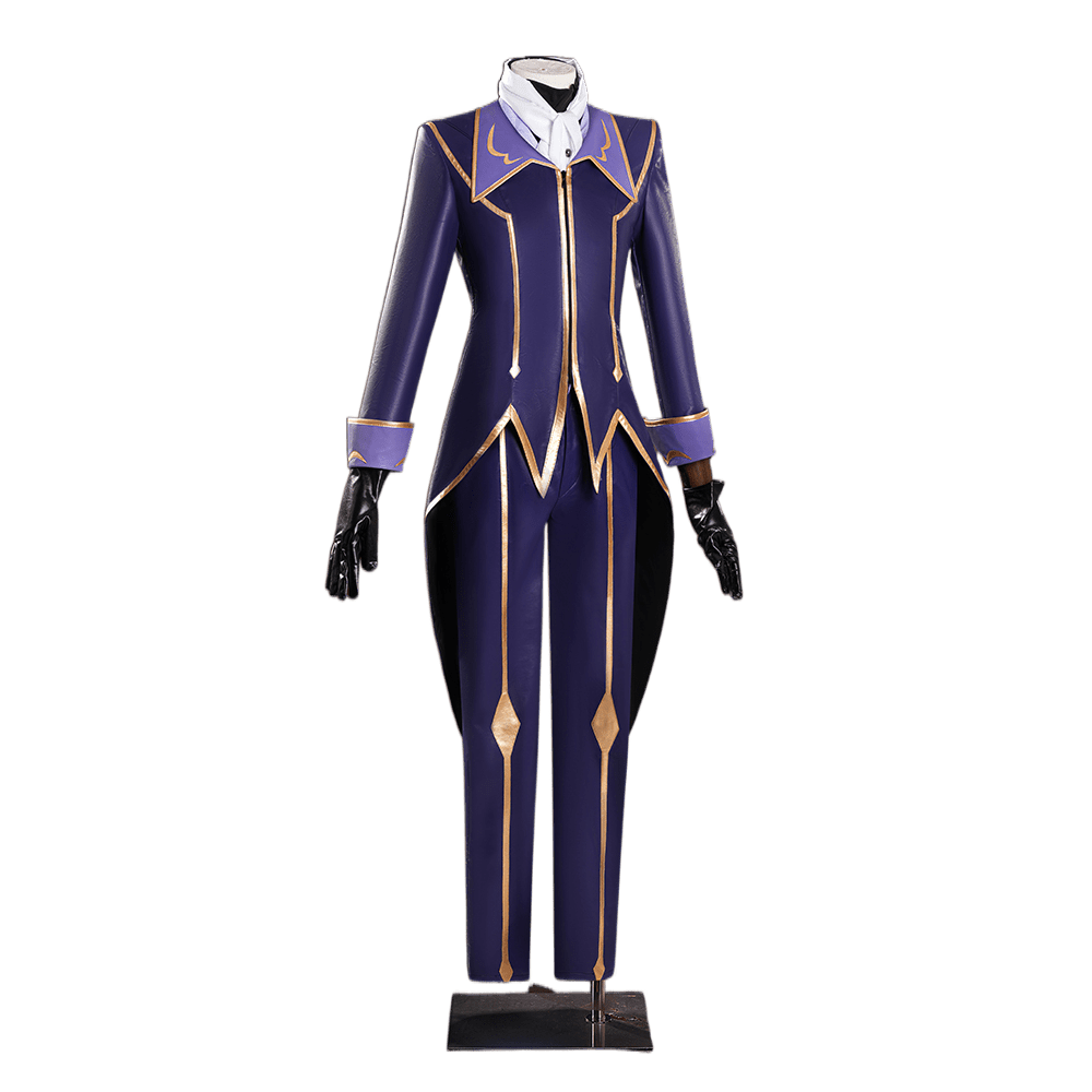 Fantasia Cosplay ZERO de Code Geass: Lelouch da Rebelião - Traje de Anime de Alta Qualidade - Estrela Cosplay