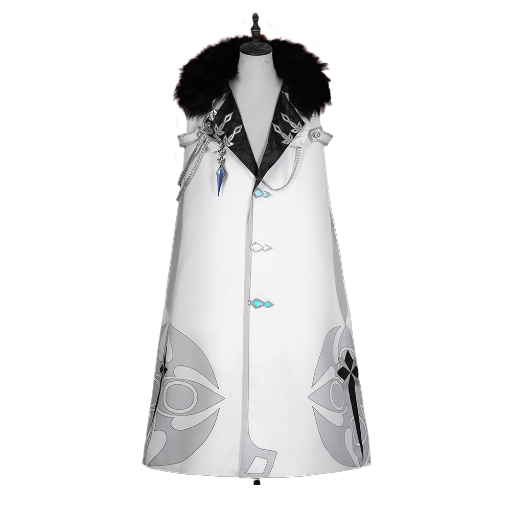 Fantasia de The Captain de Genshin Impact - Traje Oficial do Personagem do Jogo - Estrela Cosplay