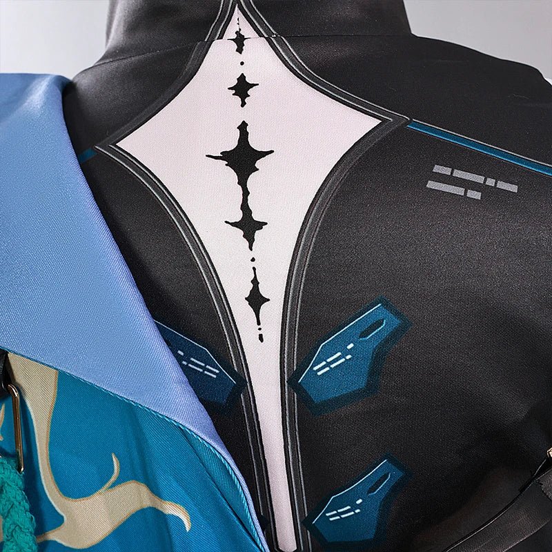 Fantasia Jiyan de Wuthering Waves - Traje da Cavaleira dos Ventos para Mulheres, Outfit para Festa de Halloween - Estrela Cosplay