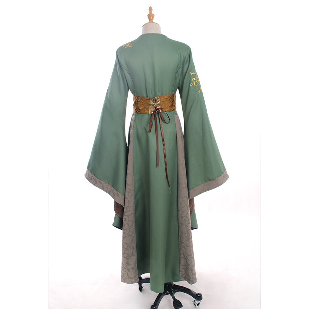 Vestido Verde de Cersei Lannister para Adultos | Fantasia de Carnaval e Halloween | Cosplay de Série e Filme - Estrela Cosplay