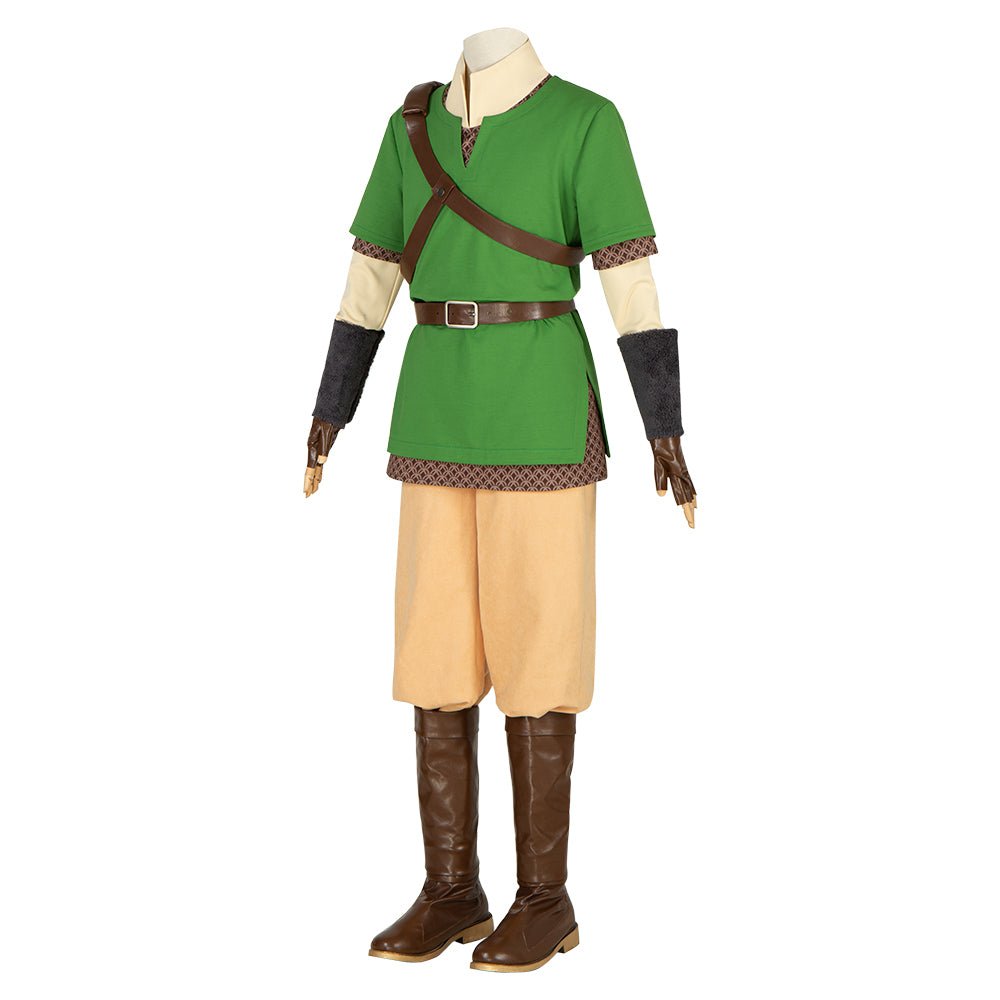 Traje de Cosplay de Link da Espada Celestial - Fantasia Inspirada no Jogo Perfeita para Fãs - Estrela Cosplay